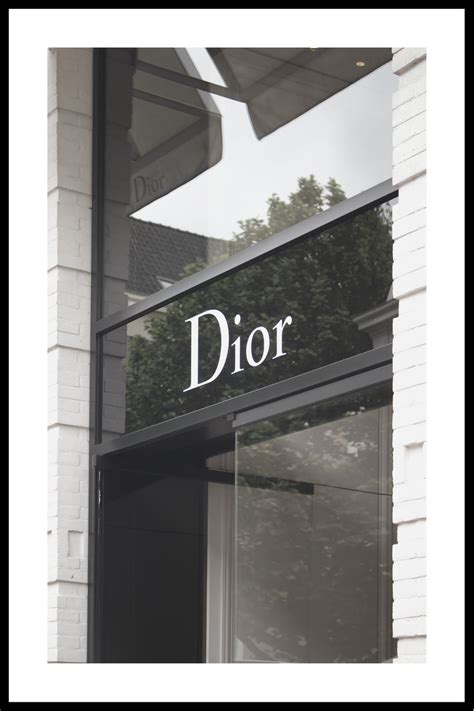 dior plakat|Dior Store Signage Plakat .